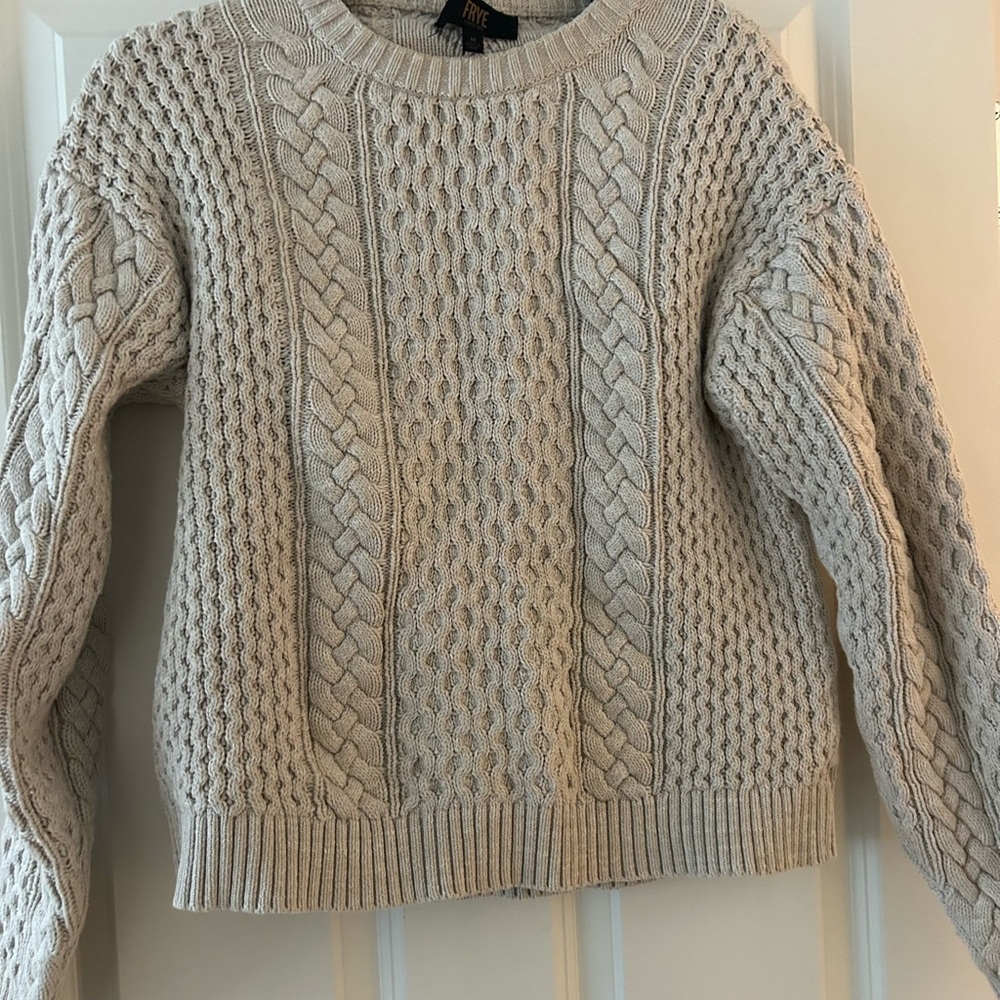 Frye Fishmans Sweater Cotton Wool